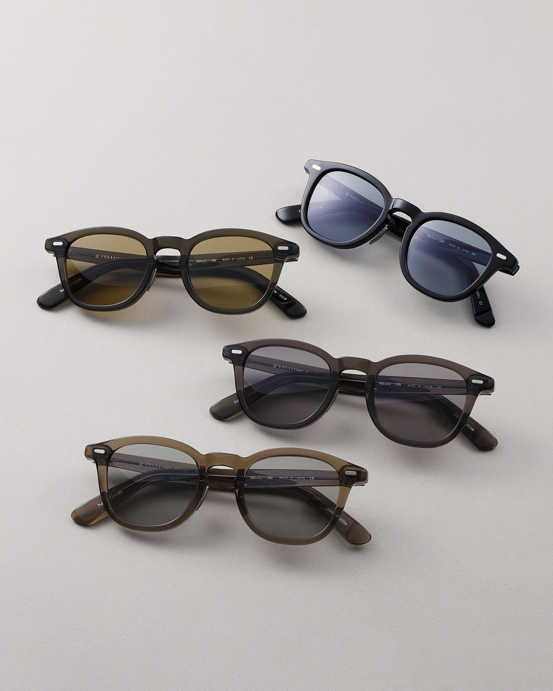 YELLOWS PLUS × decora/G.B.Gafas エクスクルーシブモデル “BARON 
